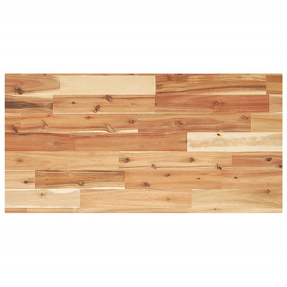 vidaXL Table Top Rectangular 100x40x2 cm Solid Wood Acacia
