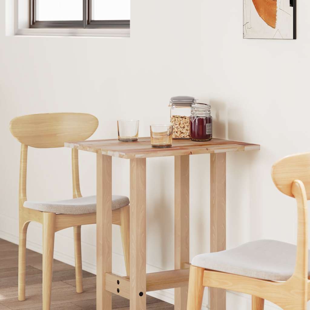 vidaXL Table Top Rectangular 80x50x2 cm Solid Wood Acacia