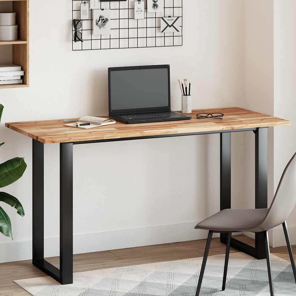vidaXL Table Top Rectangular 140x60x2 cm Solid Wood Acacia
