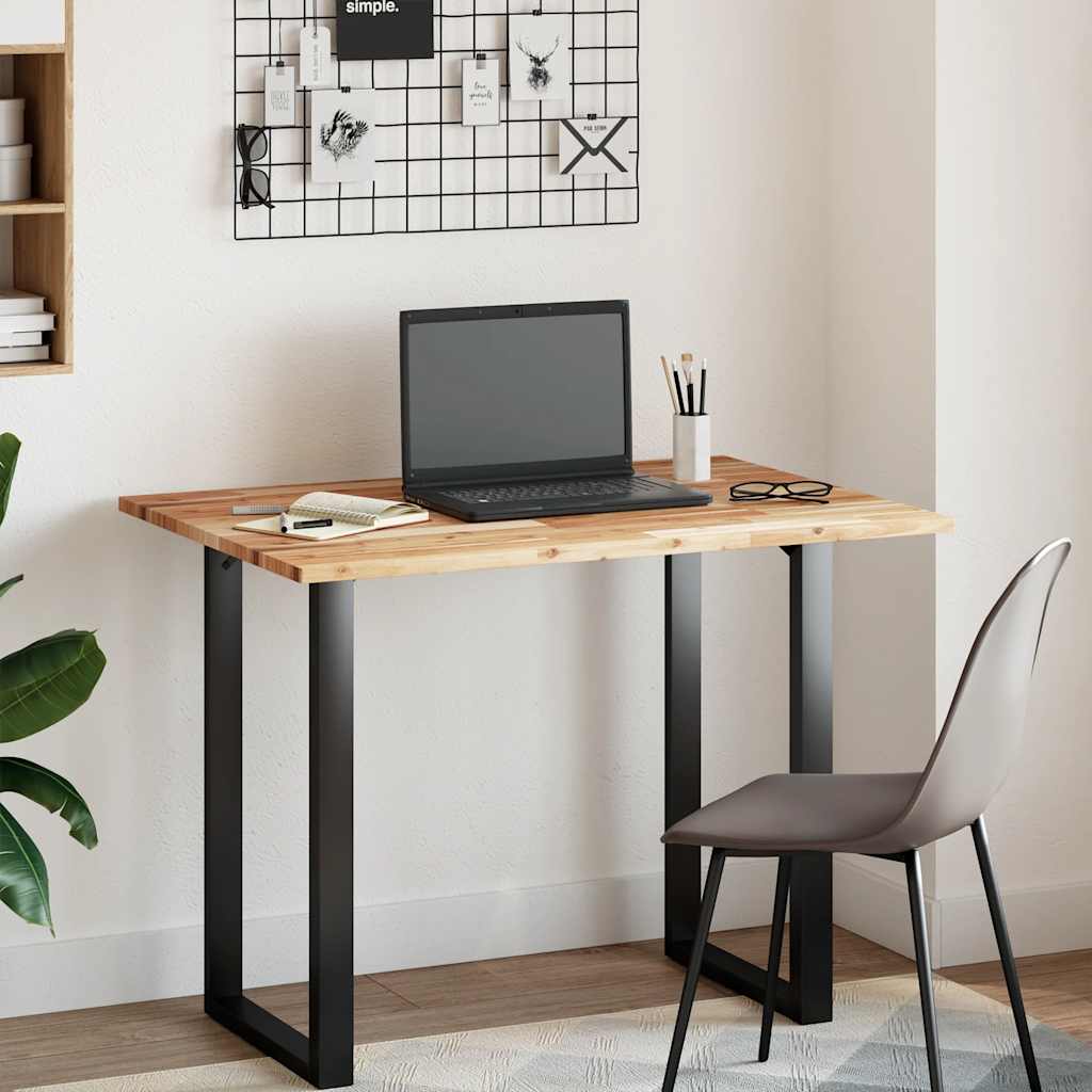 vidaXL Table Top Rectangular 80x70x2 cm Solid Wood Acacia