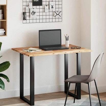 vidaXL Table Top Rectangular 80x70x2 cm Solid Wood Acacia