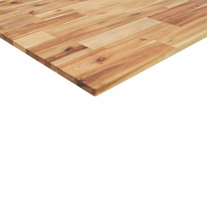 vidaXL Table Top Rectangular 80x70x2 cm Solid Wood Acacia