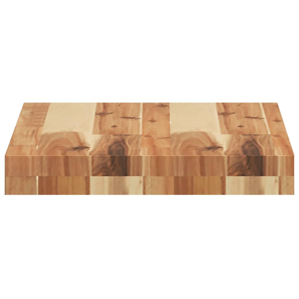 vidaXL Table Top 40x30x4 cm Rectangular Solid Wood Acacia