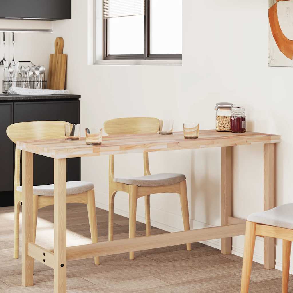 vidaXL Table Top Rectangular 160x50x4 cm Solid Wood Acacia