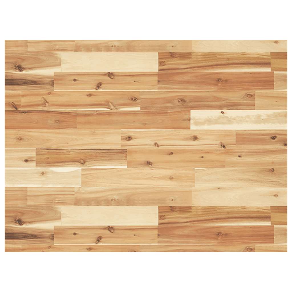 vidaXL Table Top Rectangular 80x60x4 cm Solid Wood Acacia