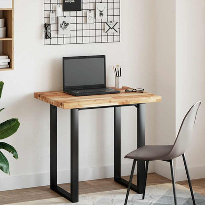 vidaXL Table Top Rectangular 80x60x4 cm Solid Wood Acacia