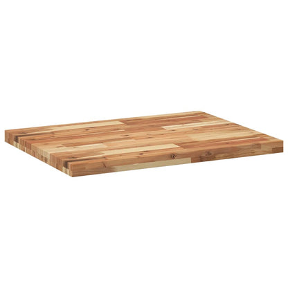 vidaXL Table Top Rectangular 80x60x4 cm Solid Wood Acacia