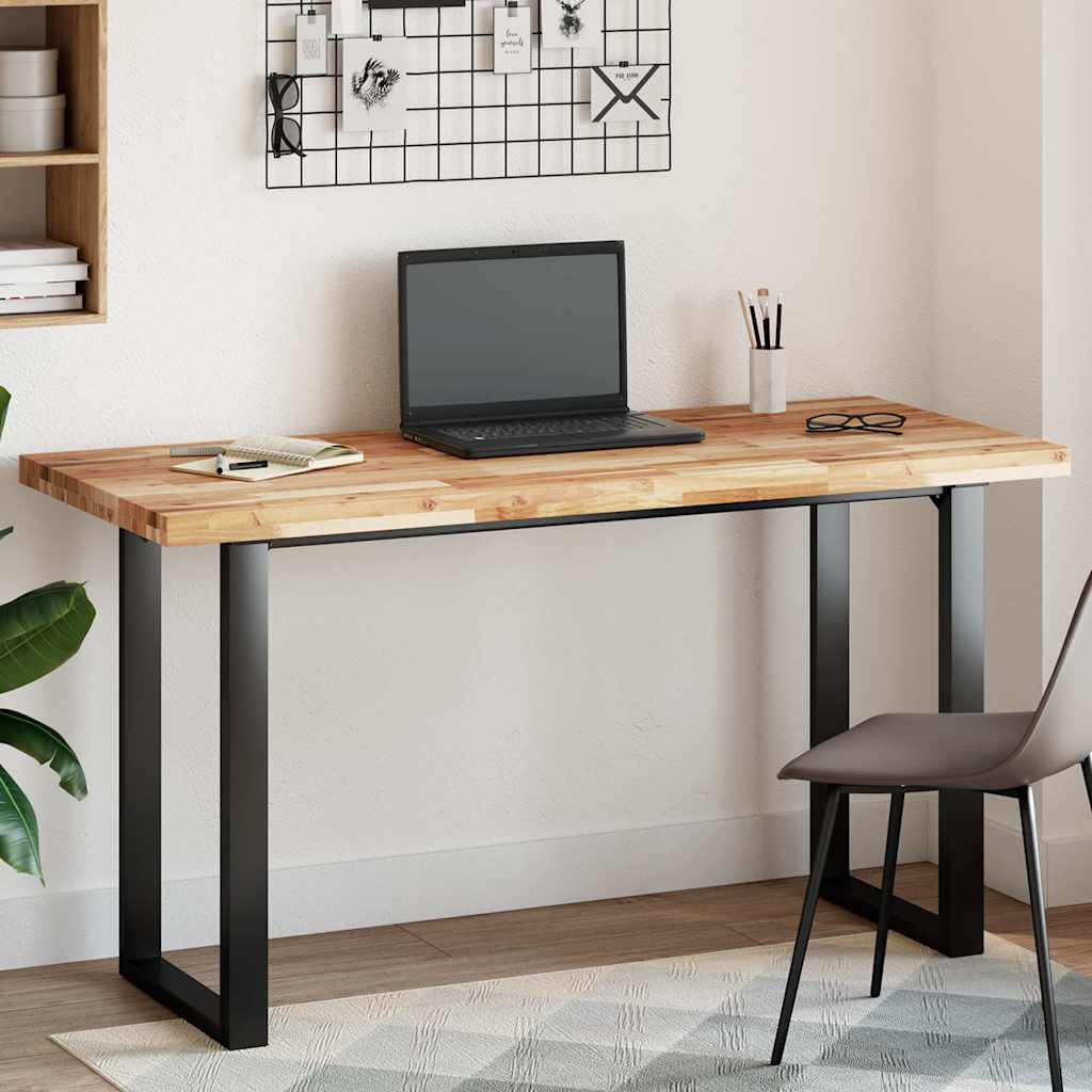 vidaXL Table Top Rectangular 140x60x4 cm Solid Wood Acacia