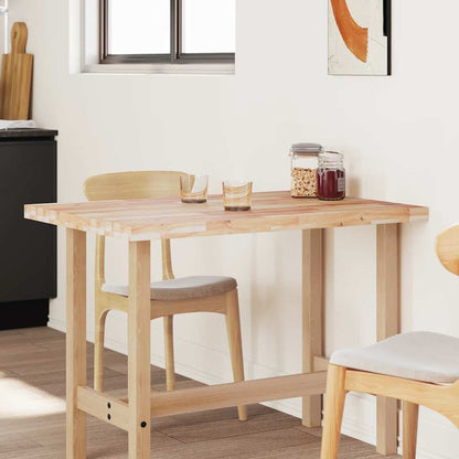vidaXL Table Top Rectangular 100x70x4 cm Solid Wood Acacia
