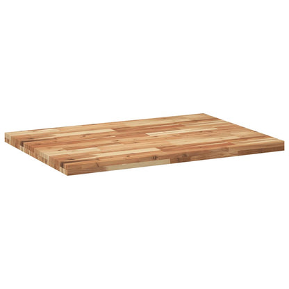 vidaXL Table Top Rectangular 100x70x4 cm Solid Wood Acacia