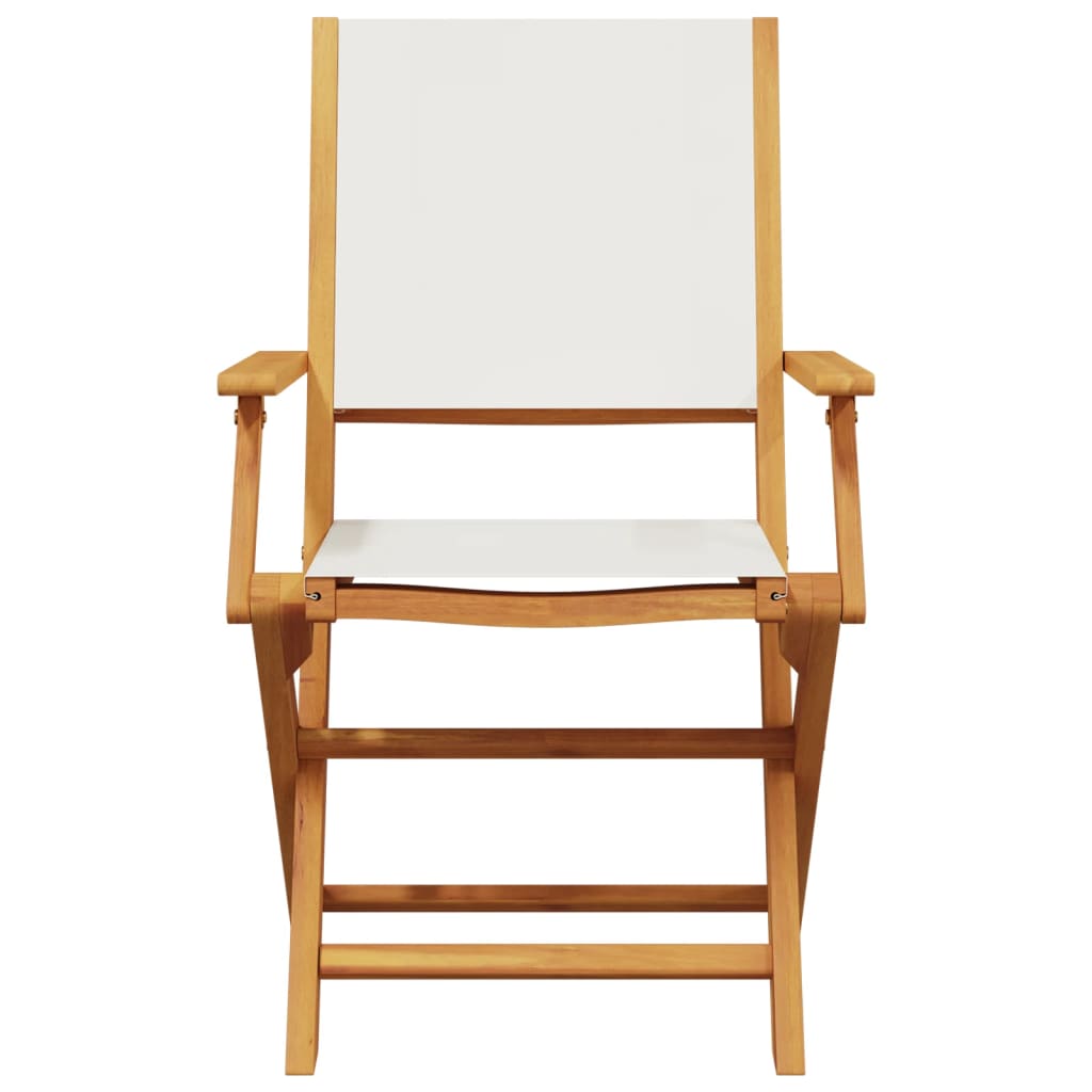vidaXL Bistro Set | Cream White