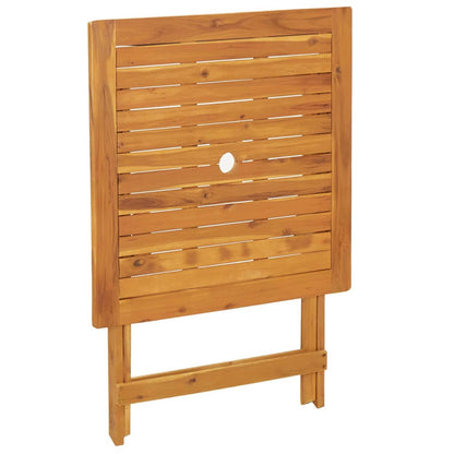 vidaXL 3 Piece Bistro Set Grey Poly Rattan and Solid Wood