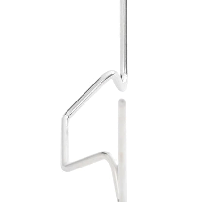 vidaXL Greenhouse Clips 50 pcs W Type Galvanised Steel