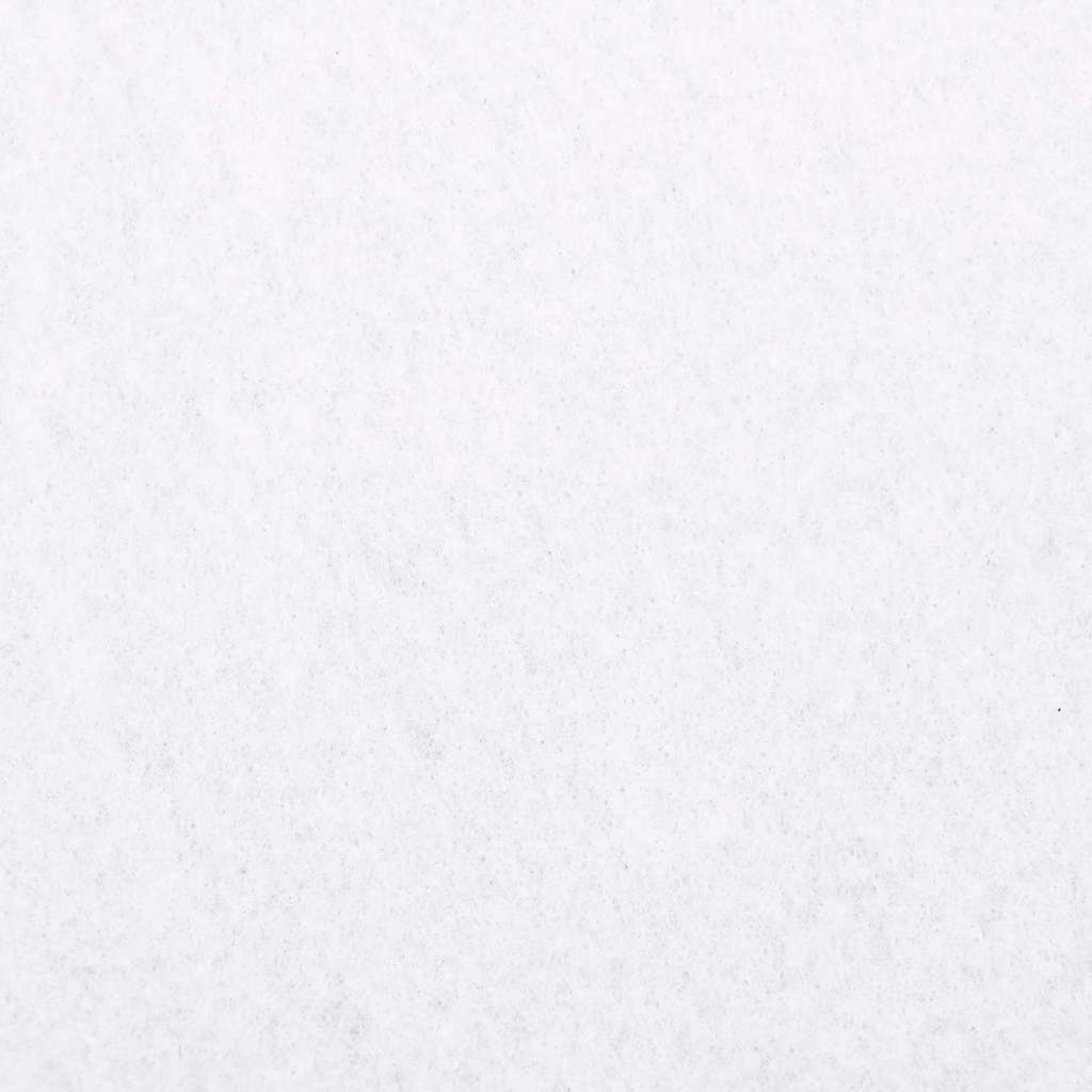 vidaXL Geotextile Membrane White 1 x 10 m Polyester Fibre