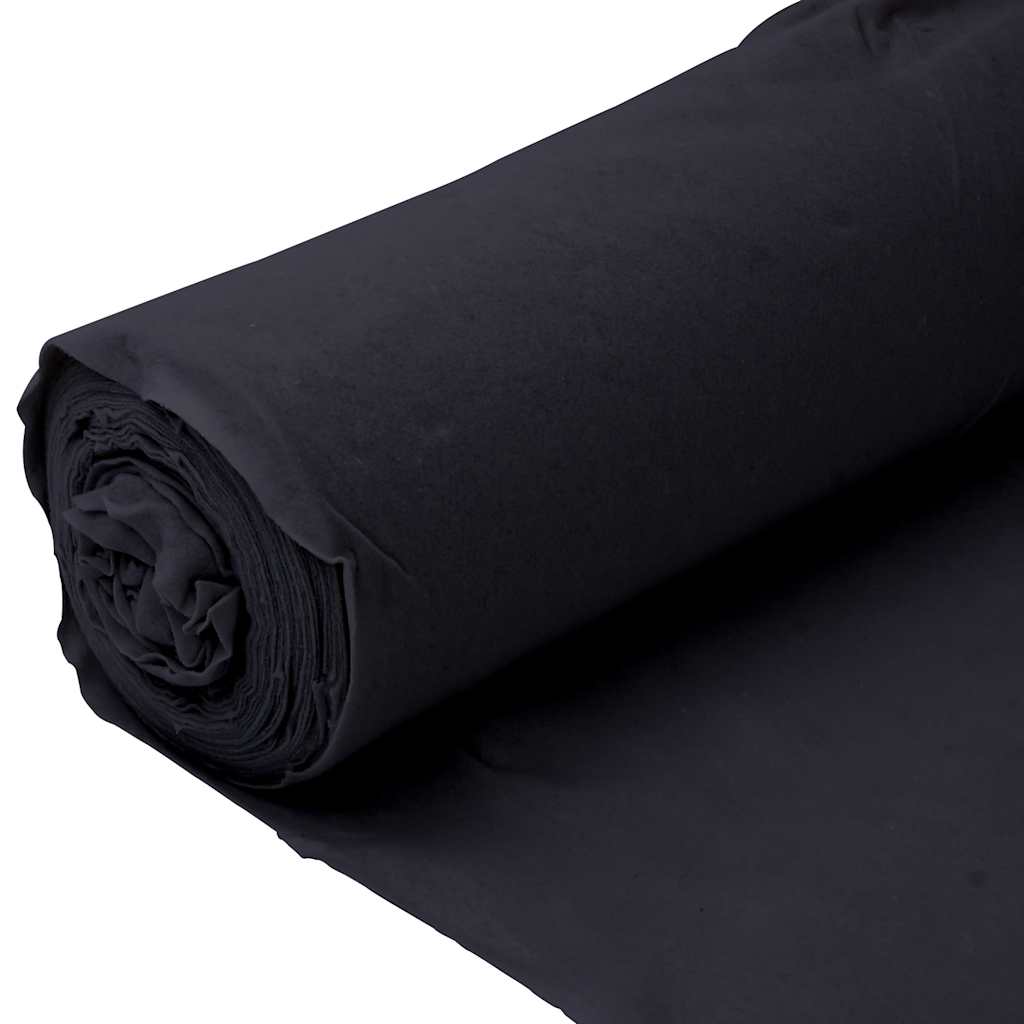 vidaXL Geotextile Membrane Black 1 x 50 m Polyester Fibre