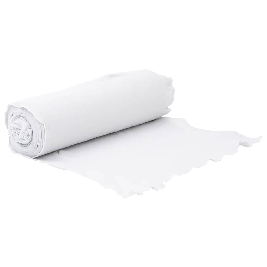 vidaXL Geotextile Membrane White 1 x 10 m Polyester Fibre