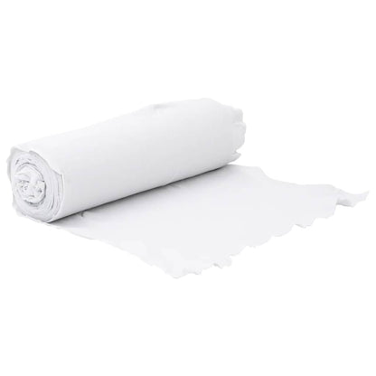 vidaXL Geotextile Membrane White 1 x 10 m Polyester Fibre