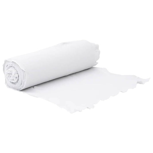 vidaXL Geotextile Membrane White 1 x 10 m Polyester Fibre