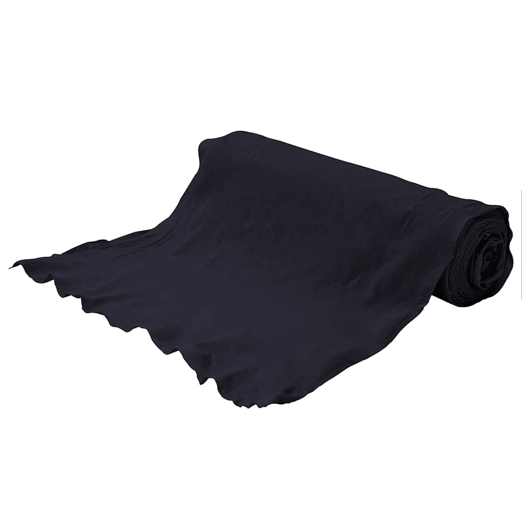 vidaXL Geotextile Membrane Black 1 x 10 m Polyester Fibre