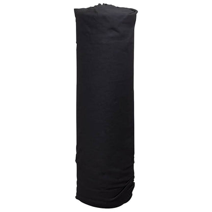 vidaXL Geotextile Membrane Black 1 x 50 m Polyester Fibre