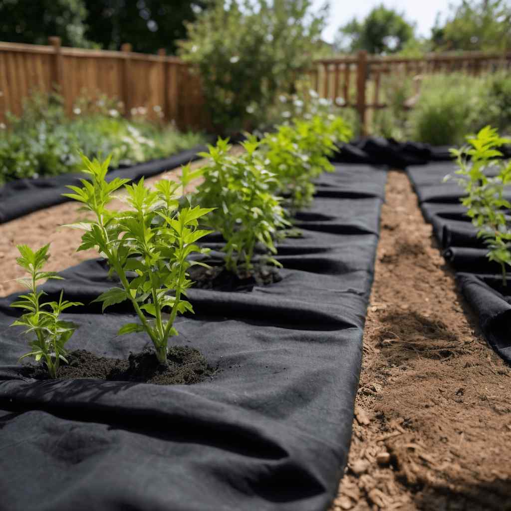 vidaXL Geotextile Membrane Black 1 x 50 m Polyester Fibre