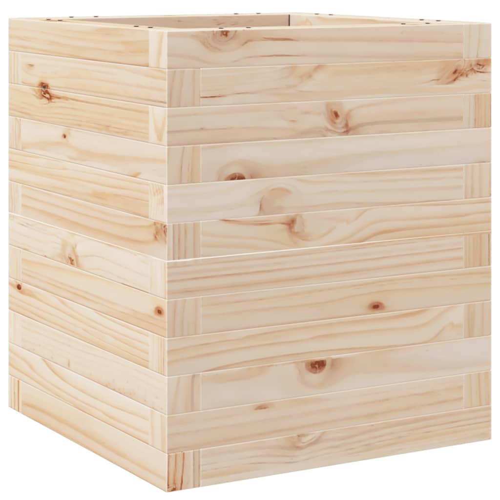 vidaXL Garden Planter 40x40x46 cm Solid Wood Pine