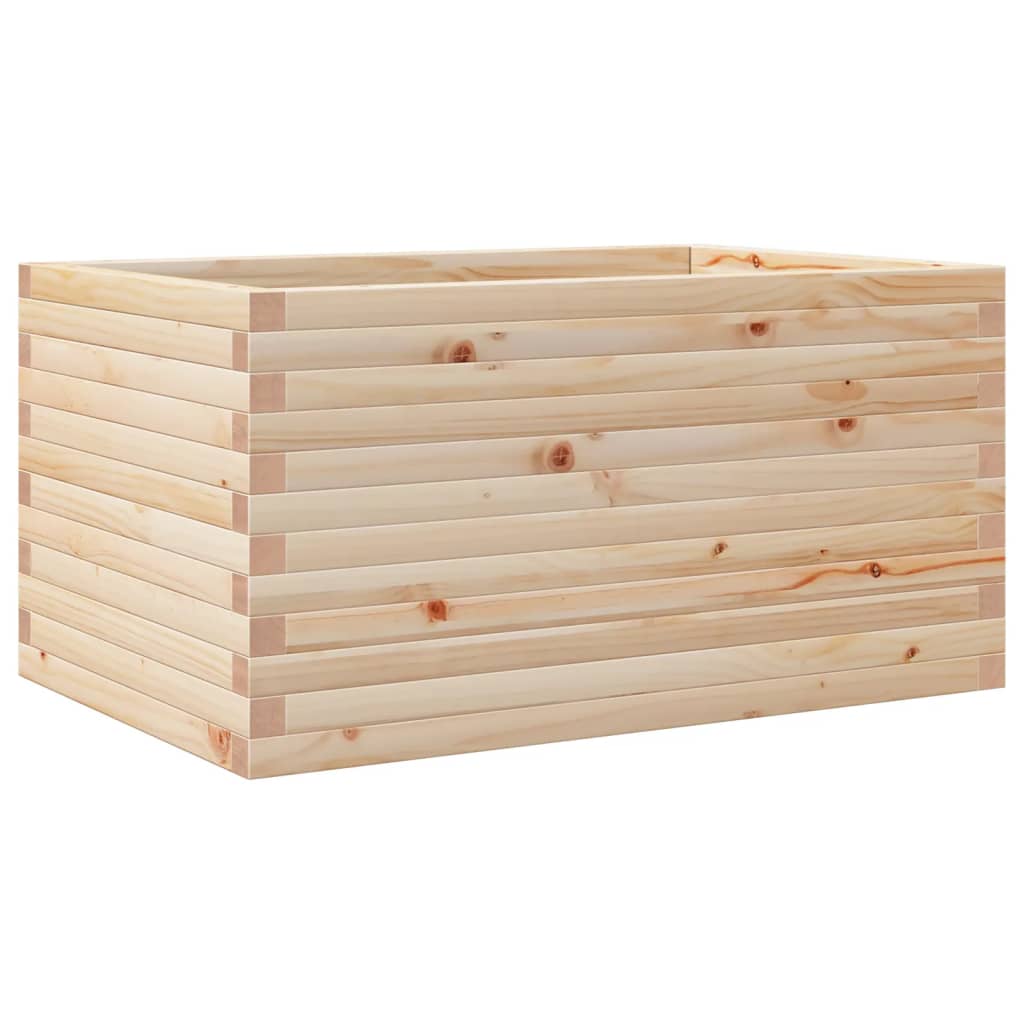 vidaXL Garden Planter 90x60x46 cm Solid Wood Pine