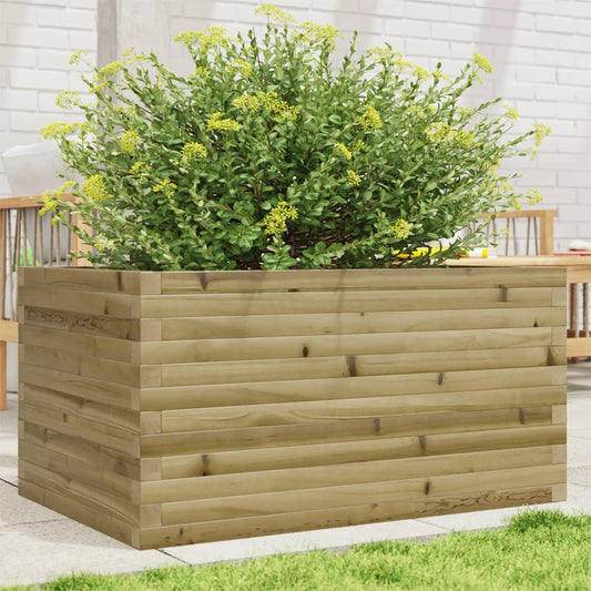 vidaXL Garden Planter 90x60x46 cm Impregnated Wood Pine