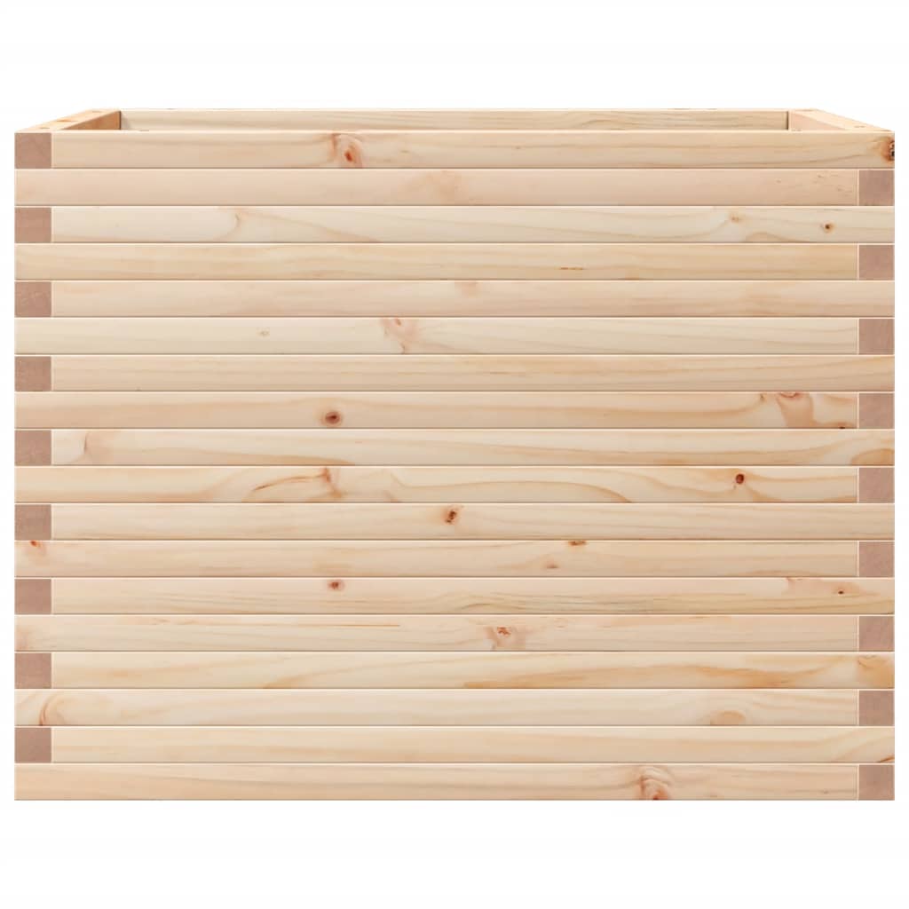 vidaXL Garden Planter 90x60x68.5 cm Solid Wood Pine