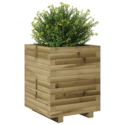 vidaXL Garden Planter 40x40x49.5 cm Impregnated Wood Pine