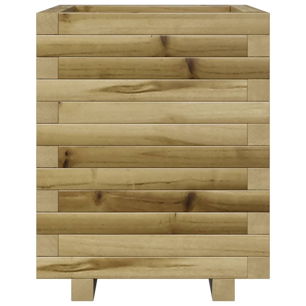 vidaXL Garden Planter 40x40x49.5 cm Impregnated Wood Pine