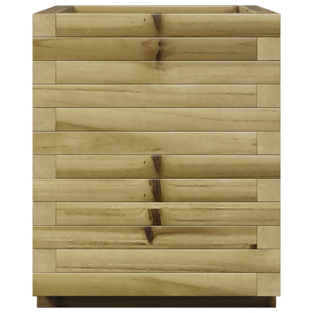 vidaXL Garden Planter 40x40x49.5 cm Impregnated Wood Pine