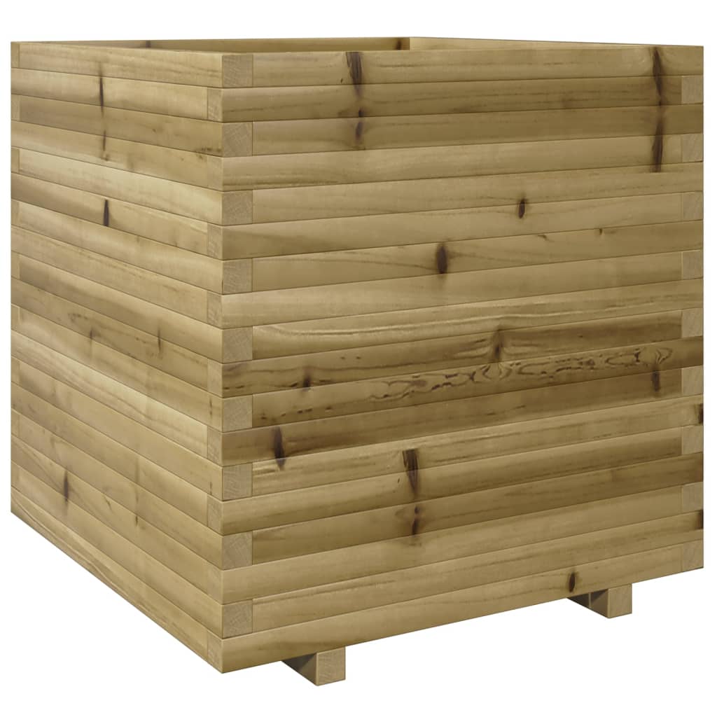 vidaXL Garden Planter 70x70x72.5 cm Impregnated Wood Pine