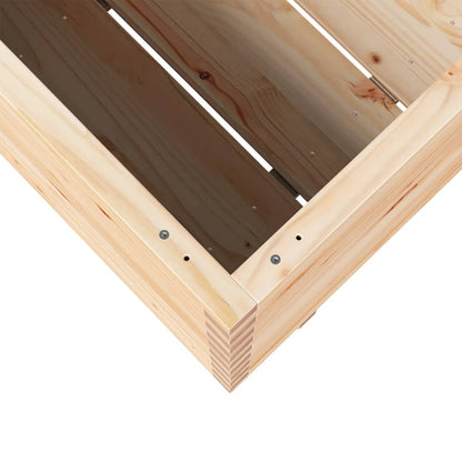 vidaXL Garden Planter 90x60x72 cm Solid Wood Pine