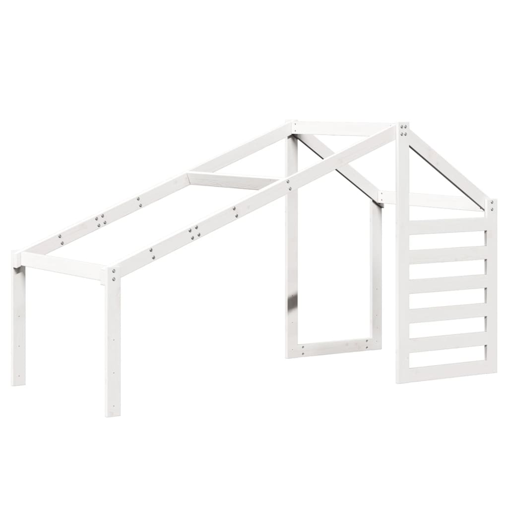 vidaXL Bunk Bed without Mattress White 80x200 cm Solid Wood Pine