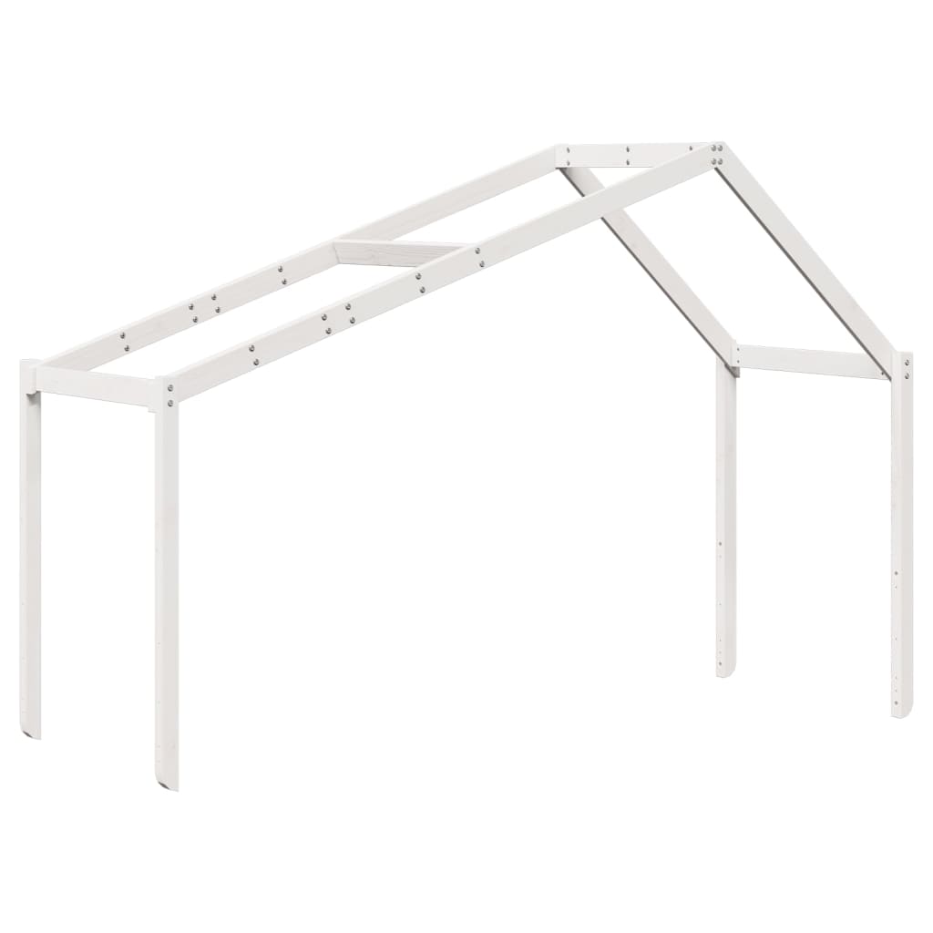vidaXL Bunk Bed without Mattress White 80x200 cm Solid Wood Pine