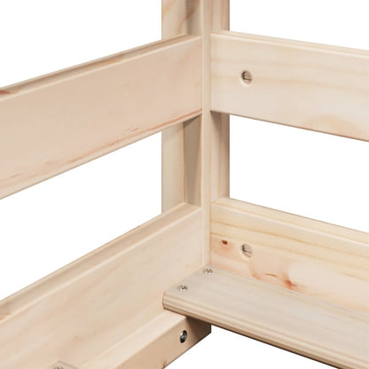 vidaXL Bunk Bed without Mattress 80x200 cm Solid Wood Pine