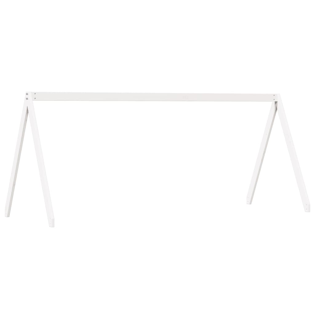vidaXL Bunk Bed without Mattress White 80x200 cm Solid Wood Pine
