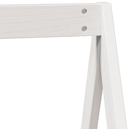 vidaXL Bunk Bed without Mattress White 80x200 cm Solid Wood Pine