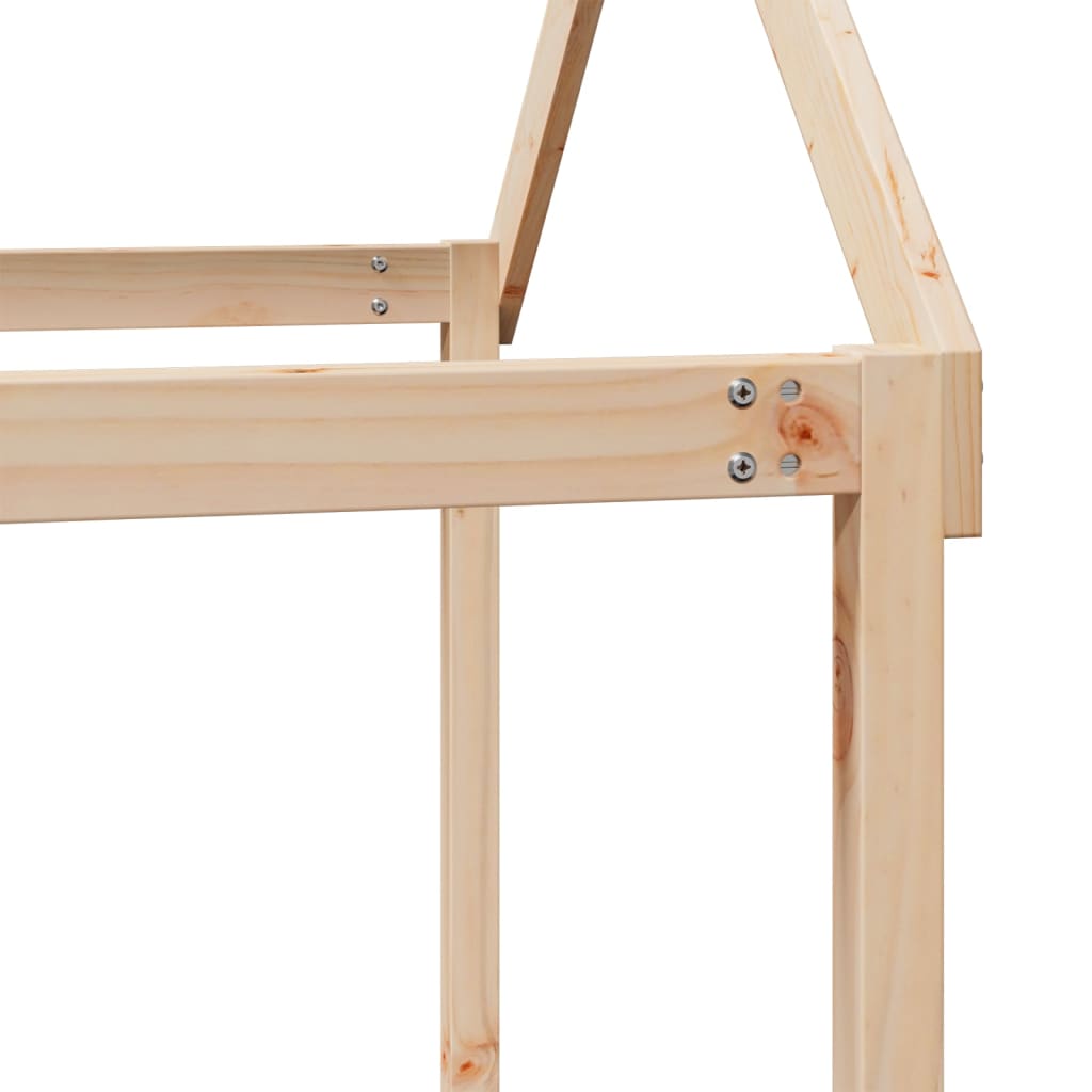 vidaXL Bunk Bed without Mattress 80x200 cm Solid Wood Pine
