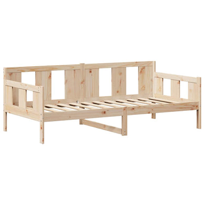 vidaXL Day Bed with Roof without Mattress 80x200 cm Solid Wood