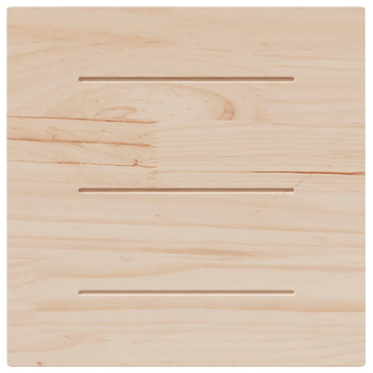 vidaXL Table Top 50x50x1.7 cm Square Solid Wood Pine