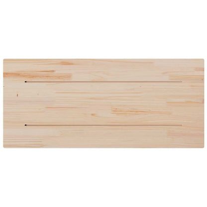 vidaXL Table Top 90x40x1.7 cm Rectangular Solid Wood Pine