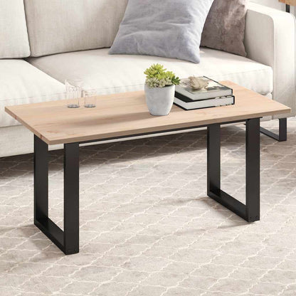 vidaXL Table Top 100x50x1.7 cm Rectangular Solid Wood Pine