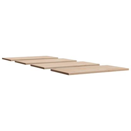 vidaXL Table Tops 4 pcs 100x50x1.7 cm Rectangular Solid Wood Pine