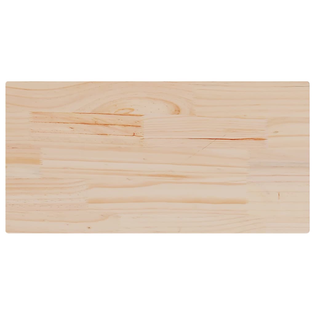 vidaXL Table Tops 2 pcs 70x35x2.5 cm Rectangular Solid Wood Pine