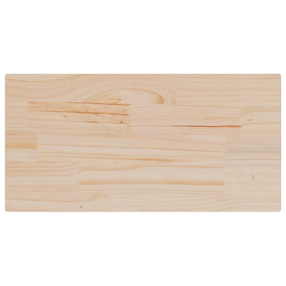 vidaXL Table Tops 2 pcs 70x35x2.5 cm Rectangular Solid Wood Pine