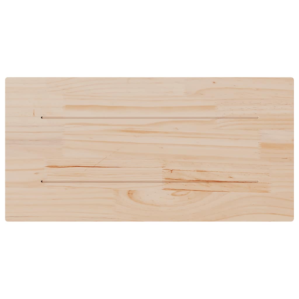 vidaXL Table Tops 2 pcs 70x35x2.5 cm Rectangular Solid Wood Pine