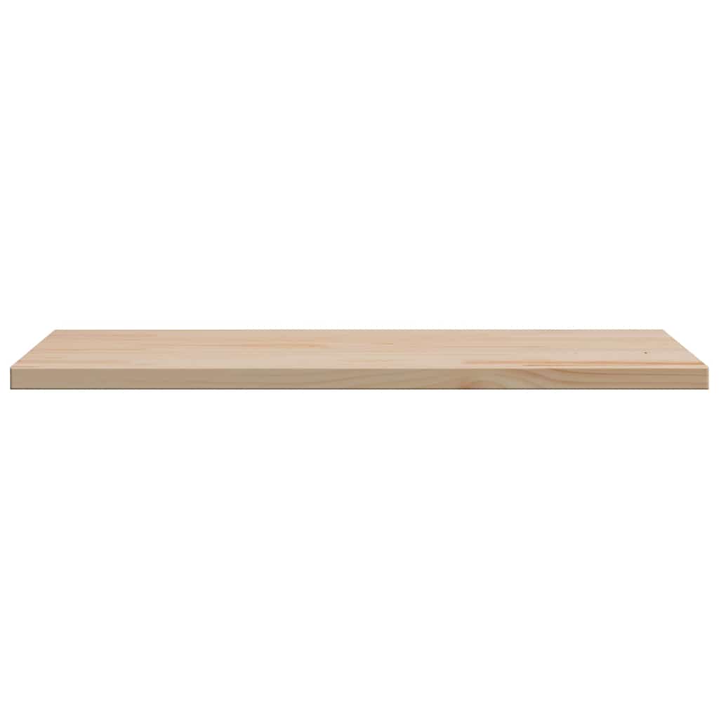 vidaXL Table Top 80x50x2.5 cm Rectangular Solid Wood Pine