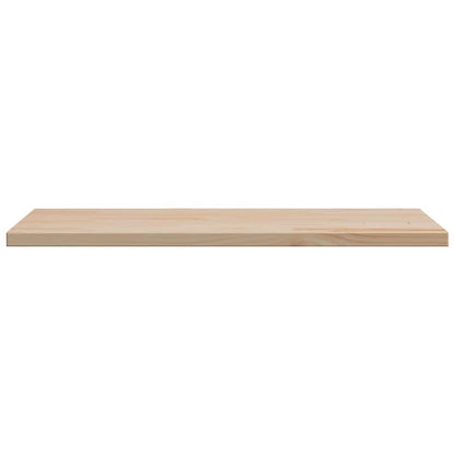 vidaXL Table Top 80x50x2.5 cm Rectangular Solid Wood Pine